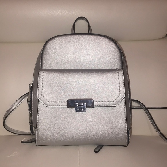 Aldo silver backpack Clearance